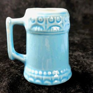 Vintage Brazilian mini ceramic stein shot glass